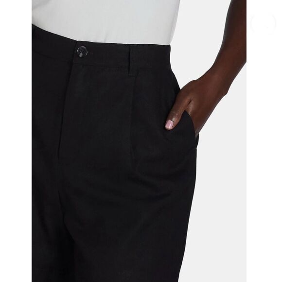 Women’s Linen Blend Shorts, 5” Inseam, Size L - Picture 7 of 8